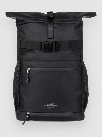 Element Ground Skate Roll Top Rucksack schwarz