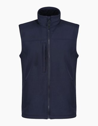 Regatta Mens Regatta Mens Flux Softshell Body Warmer - Navy - Size: 46/Regular