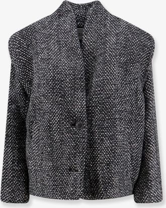 Isabel Marant Cappotto Drogo in tessuto m&eacute;lange - MARANT ETOILE - gender_Woman
