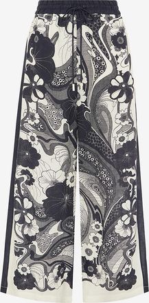 Alemais Hose mit weitem Bein aus Leinen Mickey