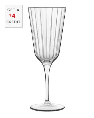 Luigi Bormioli Bach Set Of Four 8.5Oz Vintage Cocktail Glasses