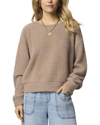 Splendid Fallon Fuzzy Crewneck Pullover