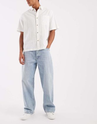 Tommy Jeans Theo - Jeans ampi blu lavaggio chiaro