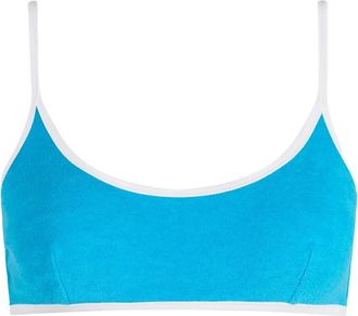 MC2 Saint Barth Woman Terry Bralette Beach Top Judy With Piping