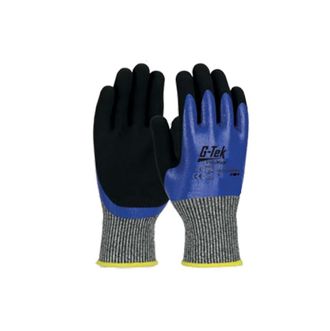 Pip Studio Pip - Guantes Industriales Starter 16-cut229ms De Doble Capa Resistentes A Cortes - 8 (m) - Azul