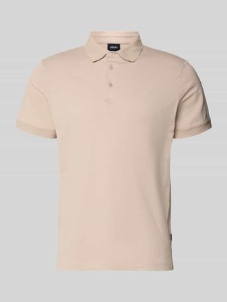 Joop Regular Fit Poloshirt mit Knopfleiste Modell Carlosjuan in Beige, Gr&ouml;&szlig;e XXXL