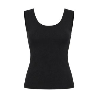 Jucca Top sin mangas - Tops - Mujer - Negro - S