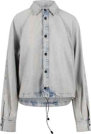 Haikure Denim Shirt - Dames - Spijkeroverhemden - Blauw - S - Denim - Overhemden
