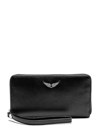 Zadig&Voltaire Compagnon wallet - women - Leather - One Size - Black