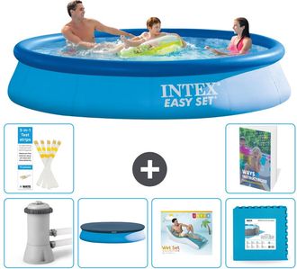 Intex Piscina Easy Set Redonda - 366x76 Cm - 7-piezas S303