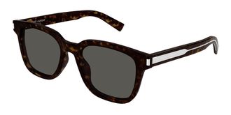 Saint Laurent SL 711/K Asian Fit 002 Mens Sunglasses Tortoiseshell Size 54 - Free RX Lenses - Free RX Lenses