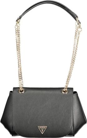 Guess Zwarte Talent Handtas met Kettinghandvatten - Dames - Schoudertassen - Zwart - ONE Size - Tassen