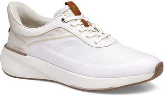 Johnston & Murphy Surge Knit U-Throat Sneaker in White Knit at Nordstrom, Size 10.5