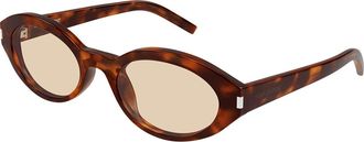 Saint Laurent SL 567 008 Womens Sunglasses Tortoiseshell Size 51