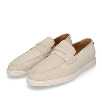 Heinrich Dinkelacker Slipper & Pantoletten - Loafer Genua Penny Loafer V - Gr. 40 (EU) - in Beige - f&uuml;r Damen