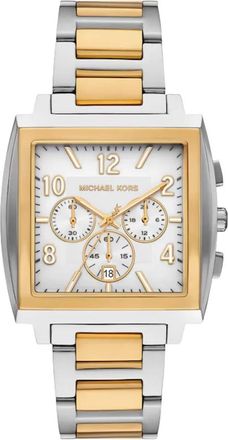 Michael Kors Rhys Chronograph Quartz Silver Dial Mens Watch MK9240