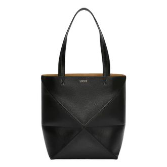 Loewe (WMNS) Loewe Medium Puzzle Fold Tote Black A657G50X01-1100