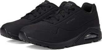Skechers Uno SR Womens Shoes Black : 5.5 B - Medium, Synthetic