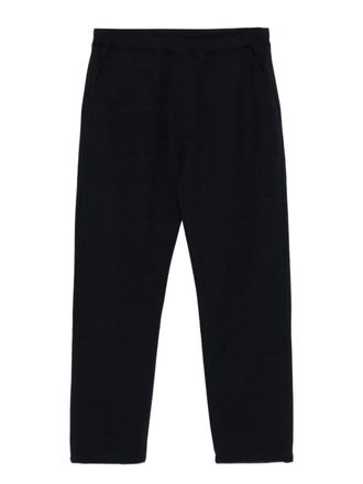 Corneliani pocket-detail knit trousers - Black