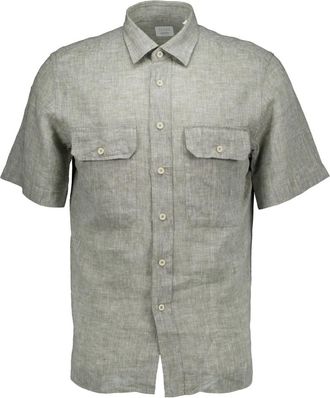 Xacus Legacy Shirt - Heren - Korte mouwen Overhemden - Groen - S - Overhemden