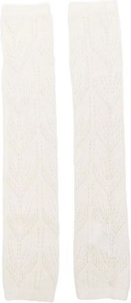 P.A.R.O.S.H. Guanti con mezze dita - Bianco