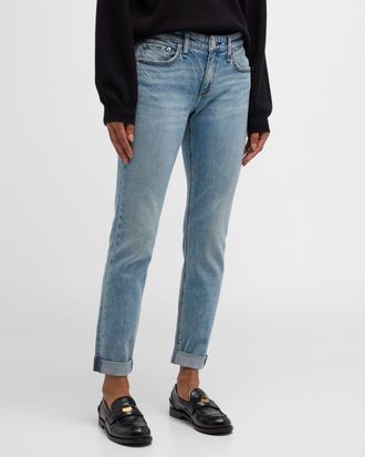 Rag & Bone Dre Low-Rise Slim Boyfriend Jeans