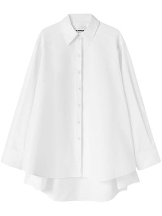 Jil Sander Oversized T-shirt - Wit