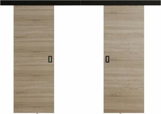 Mirjan24 Mobilier1 - Puerta Corredera Dover 199, Roble Sonoma