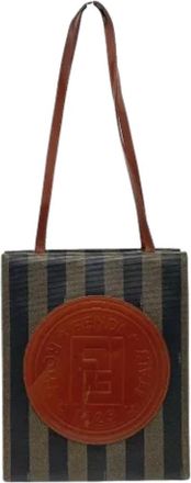 Fendi Pre-owned Fabric fendi-bags - Dames - Vintage Schoudertas - Bruin - ONE Size - Vintage