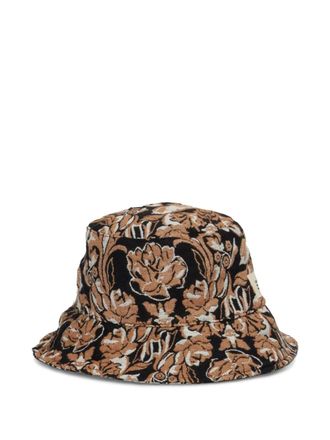 Osklen double jacquard hat - unisex - Cotton/Polyester - P - Black