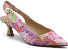 Adrienne Vittadini Sagan Pointed Toe Slingback Pump in Magenta at Nordstrom Rack, Size 7.5