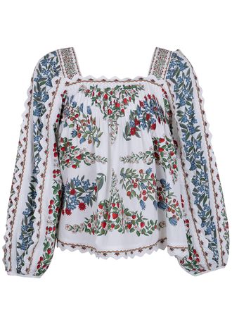 Farm Rio Long Sleeve Blouse