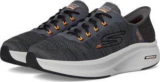 Skechers Hands Free Slip-ins: Go Run Elevate 2.0 Steady Motion Mens Shoes Charcoal : 7.5 D - Medium, Rubber/Synthetic
