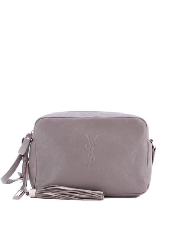 Saint Laurent Lou Camera Bag Leather Small crossbody bag - Grigio
