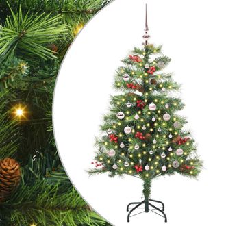 vidaXL &Aacute;rbol De Navidad Artificial Verde 150 Cm Pvc Y Metal Vidaxl