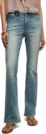 Lucky Brand Stevie High Waist Flare Jeans in Here We Go Indigo Wash at Nordstrom, Size 24 30