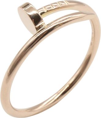 Cartier Gold Pink Gold (18K) Band Ring (Pre-Owned)