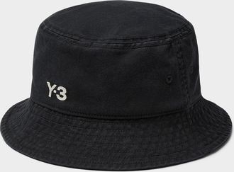 Yohji Yamamoto Mens Y-3 bucket hat