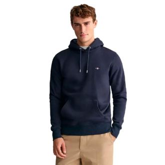 GANT Hombre, Sudaderas, Azul, Talla: L