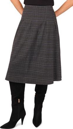 Halogen Pleated Midi Skirt in Aegean Blue at Nordstrom Rack, Size 00