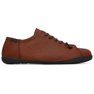 Camper Peu Cami 17665 Leather Mens Lace Up Shoes - Orange - Size:UK 10