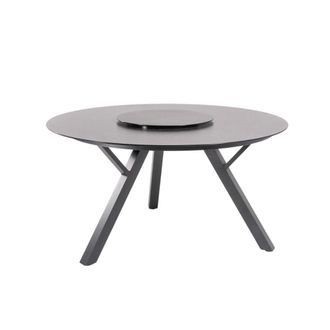 ED&Egrave;N JARD&Iacute; Mesa de centro de exterior resistente al agua antracita