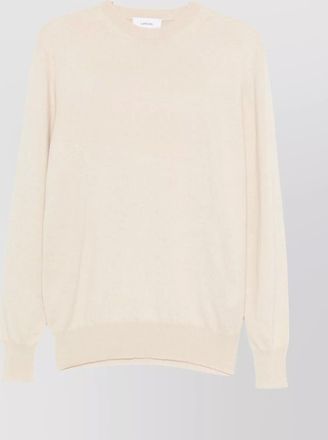 Lardini cashmere crew neck long sleeve pullover
