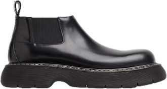 Bottega Veneta Bounce Ankle Boots Black