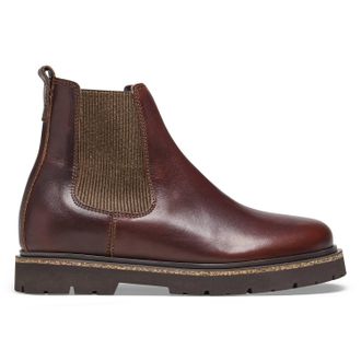 Birkenstock Womens Highwood Slip On Boot In Chocolate