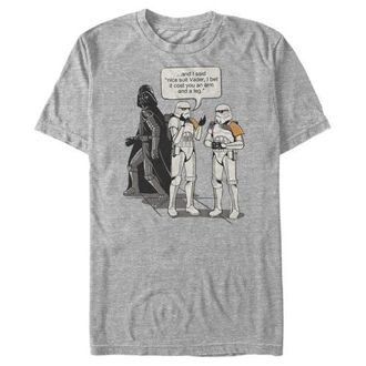 Star Wars Mens Star Wars Stormtroopers Nice Suit Vader Graphic T-Shirt in Athletic Heather at Nordstrom, Size Xxx-Large