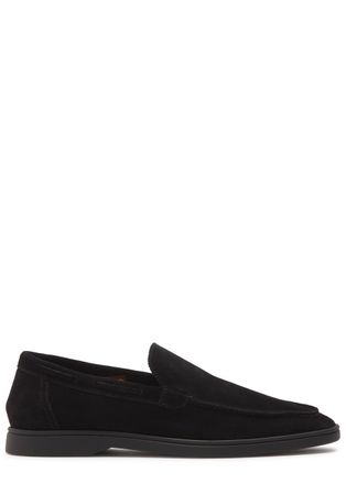 Aur&eacute;lien Yacht Suede Loafers - Black Black - 44 (IT44 / UK10)