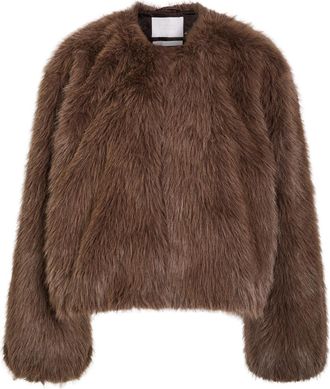 Citizens Of Humanity Citizens OF Humanity Esme Faux fur Jacket - Brown - S (UK8-10 / S)