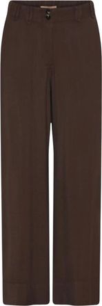 Gustav Pantaloni Larghi Esta - - Trousers - Donna - Marrone - XL