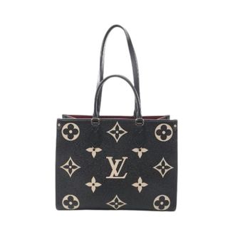 Louis Vuitton Pre-owned On The Go MM Monogram Empreinte leather tote bag - Pre-owned - Mujer - Negro - ONE SIZE